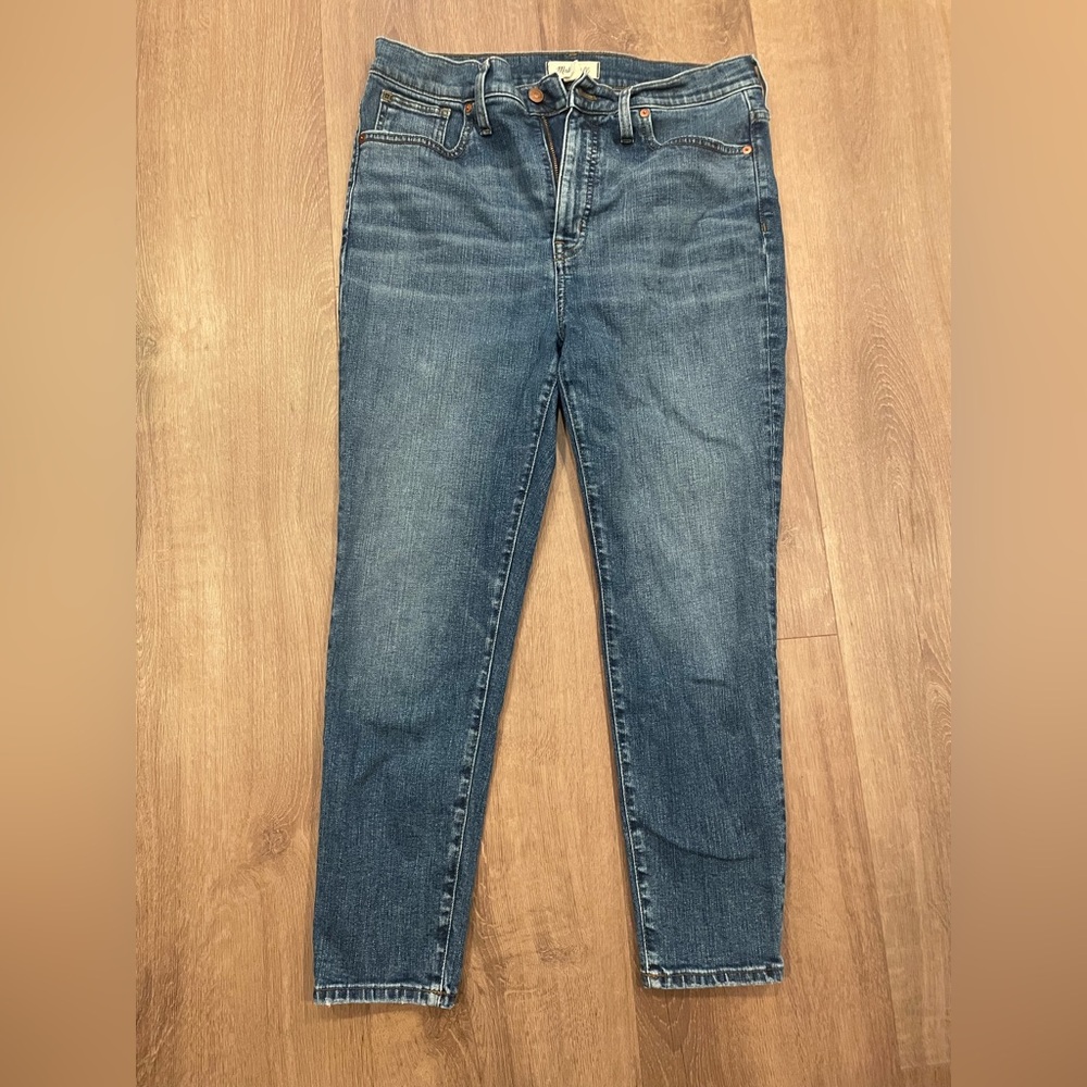 Madewell 11” high rise skinny jeans 31P